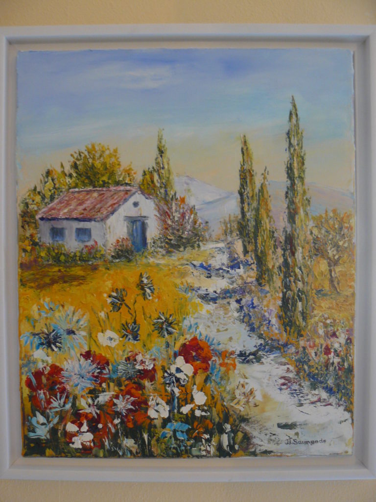 Tableau de mer fait au couteau - France